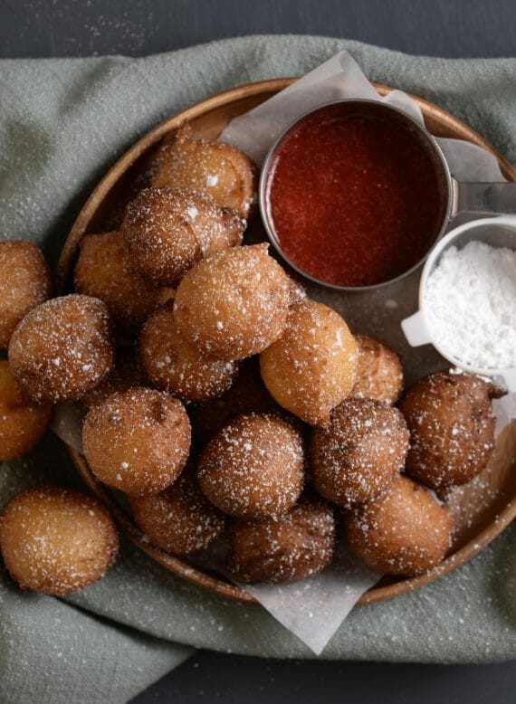 Sweet Ricotta Fritters Tanya's Kitchen