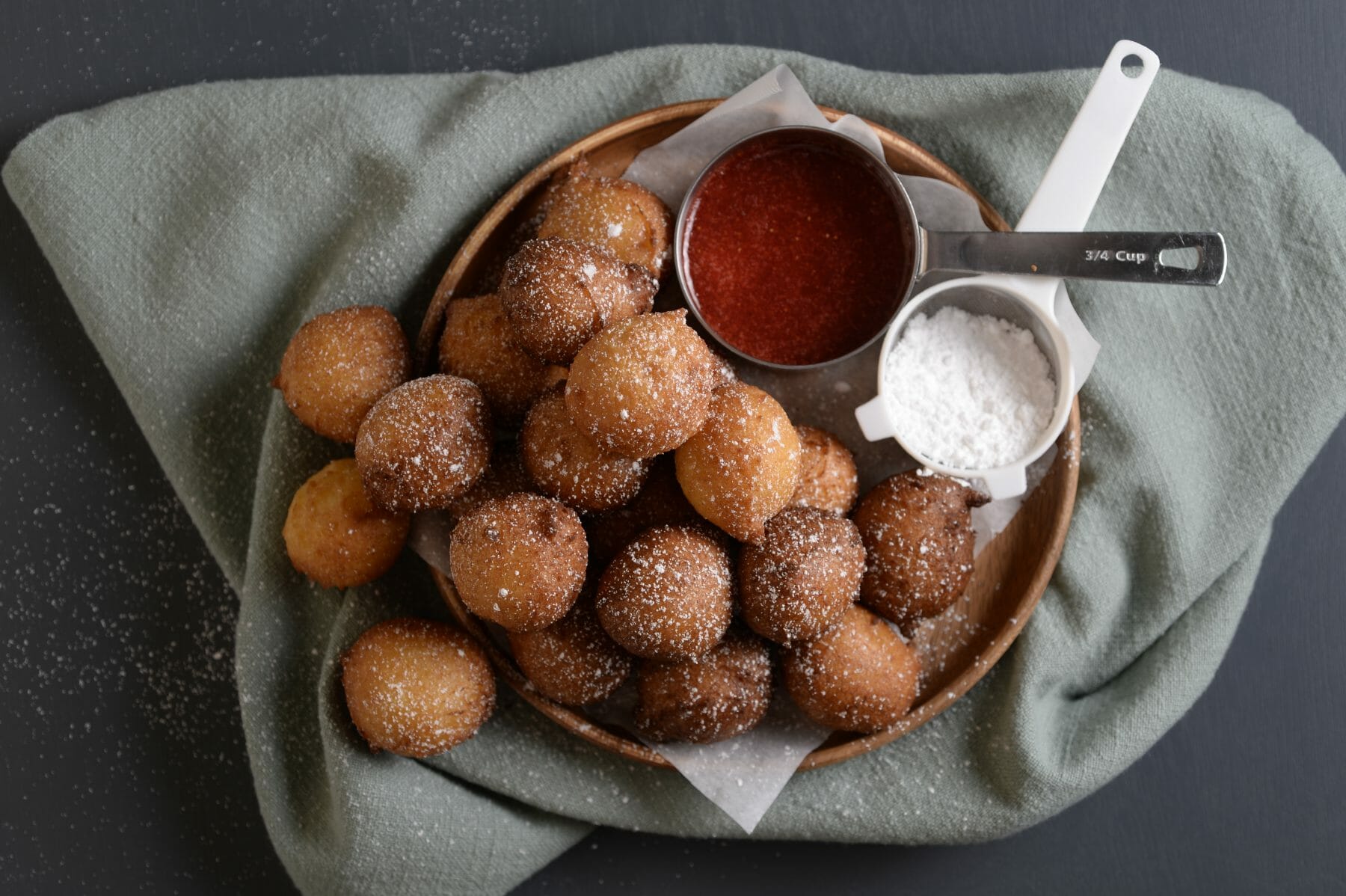 Sweet Ricotta Fritters Tanya's Kitchen