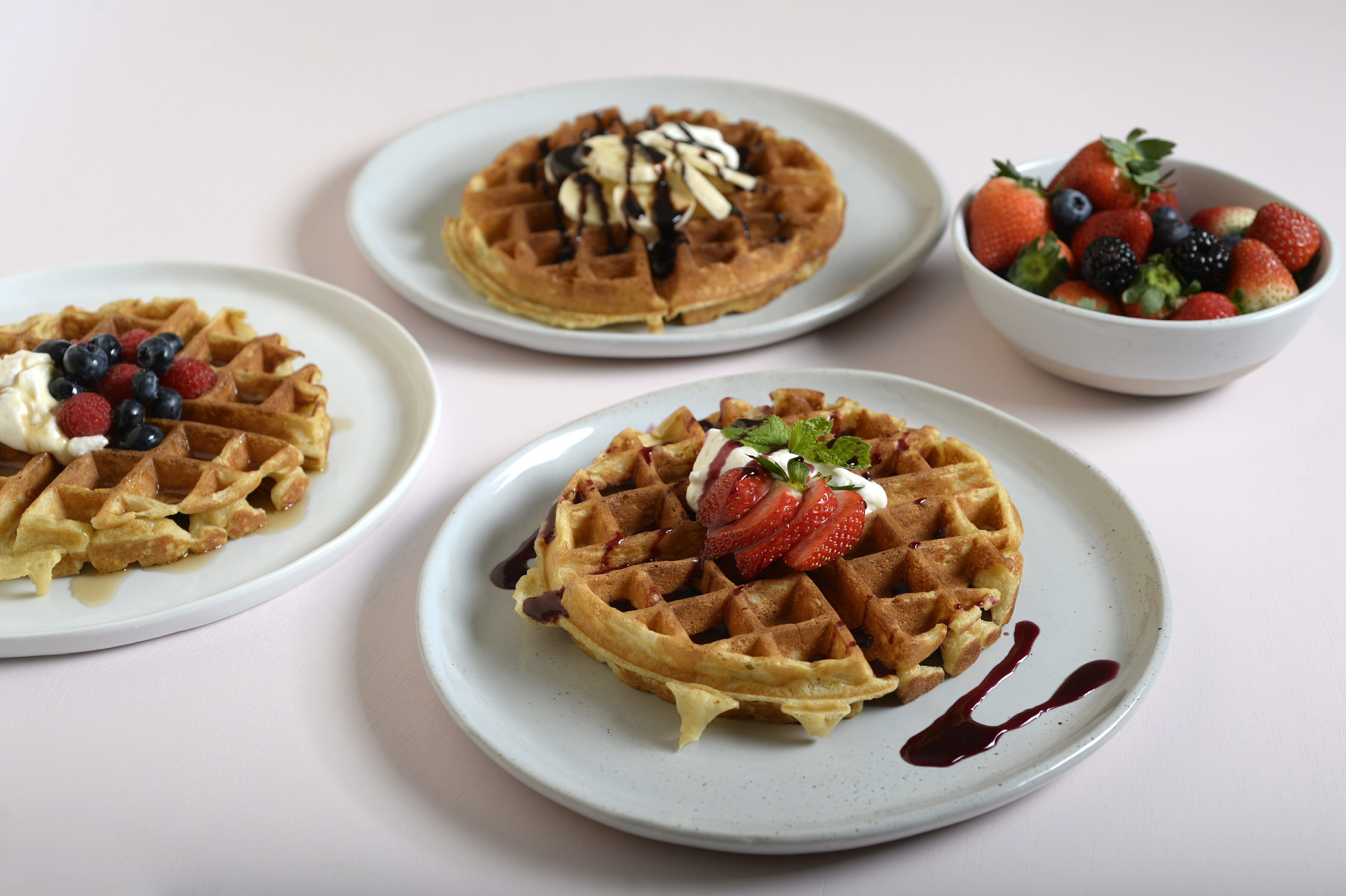 Vanilla Buttermilk Waffles Tanya's Kitchen