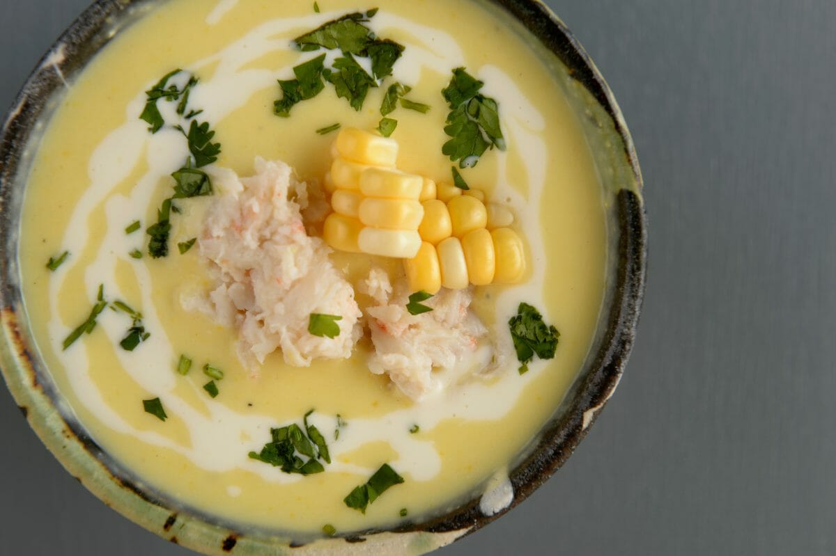 Crab & Corn Chowder - Tanya's Kitchen
