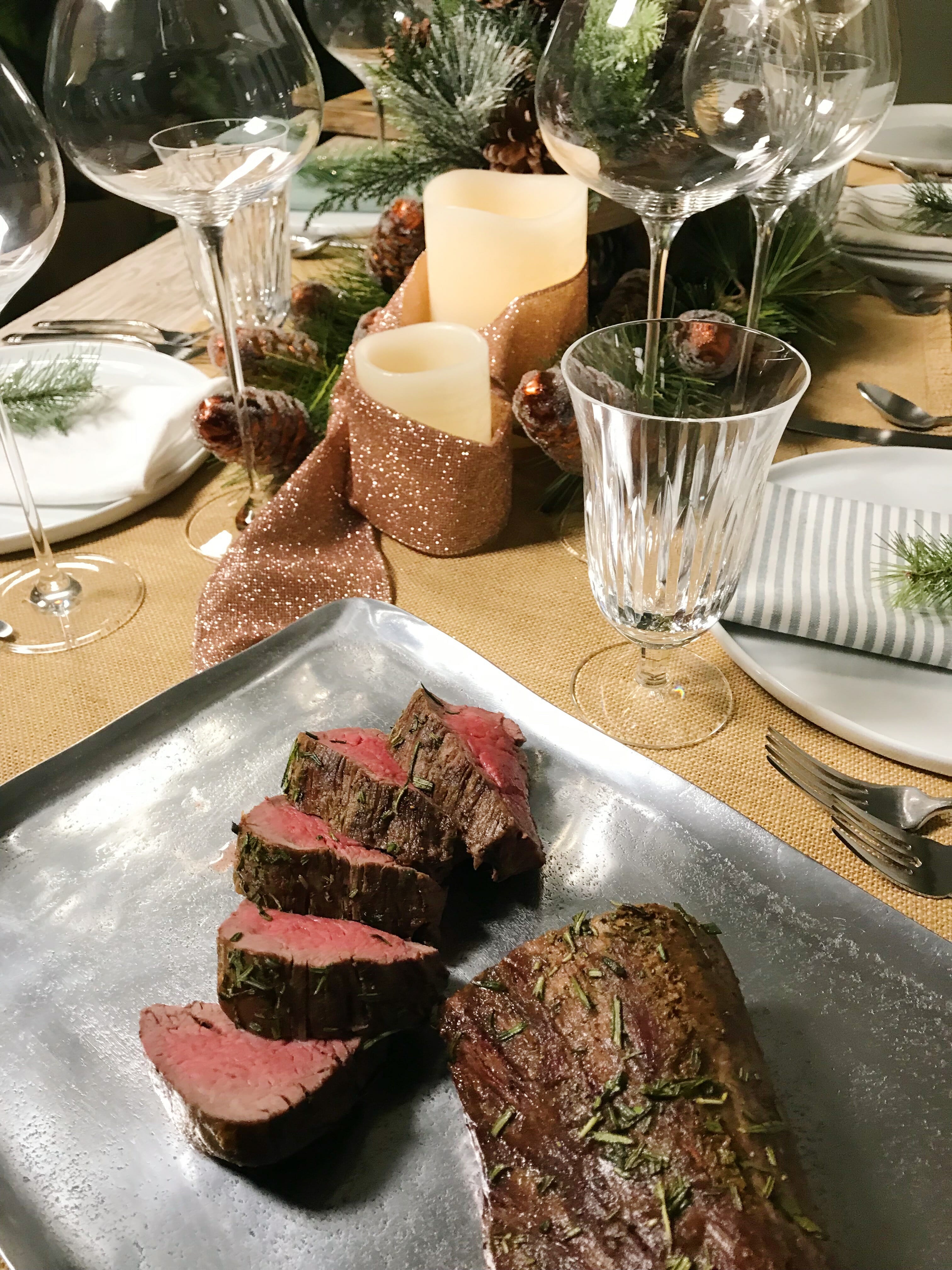 Christmas Roasted Beef Tenderloin - Tanya's Kitchen