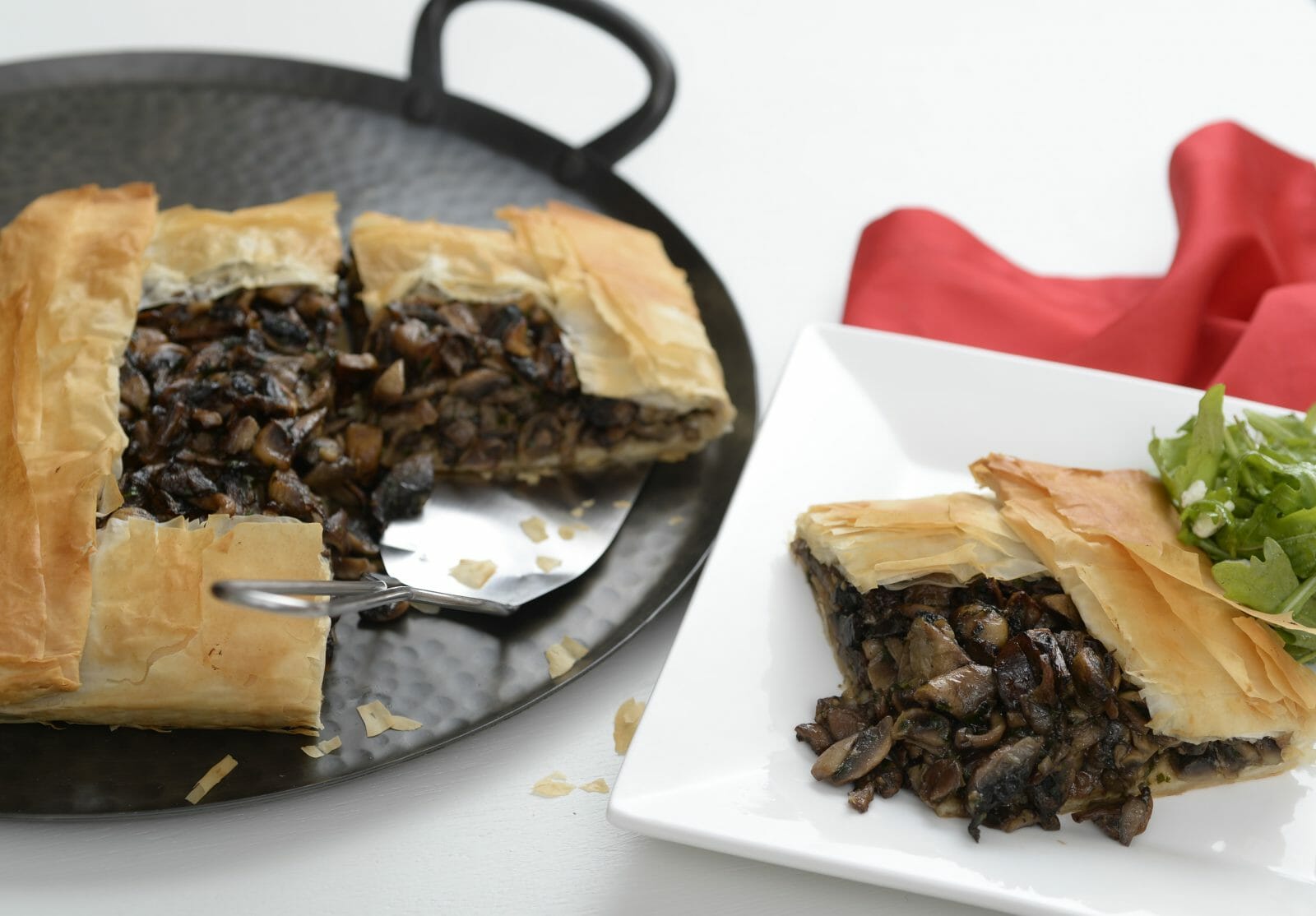 Mushroom Tart - Tanya's Kitchen