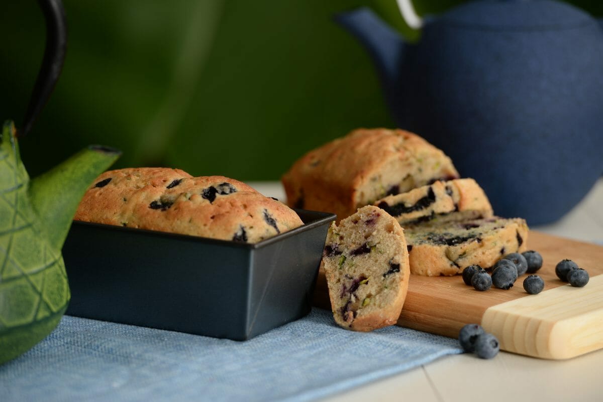 Blueberry Zucchini Bread - Tanya's Kitchen