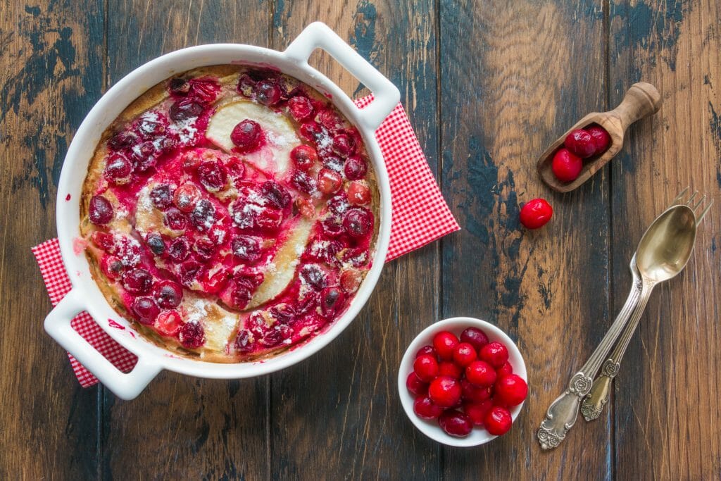Pear & Cranberry Tart - Tanya's Kitchen