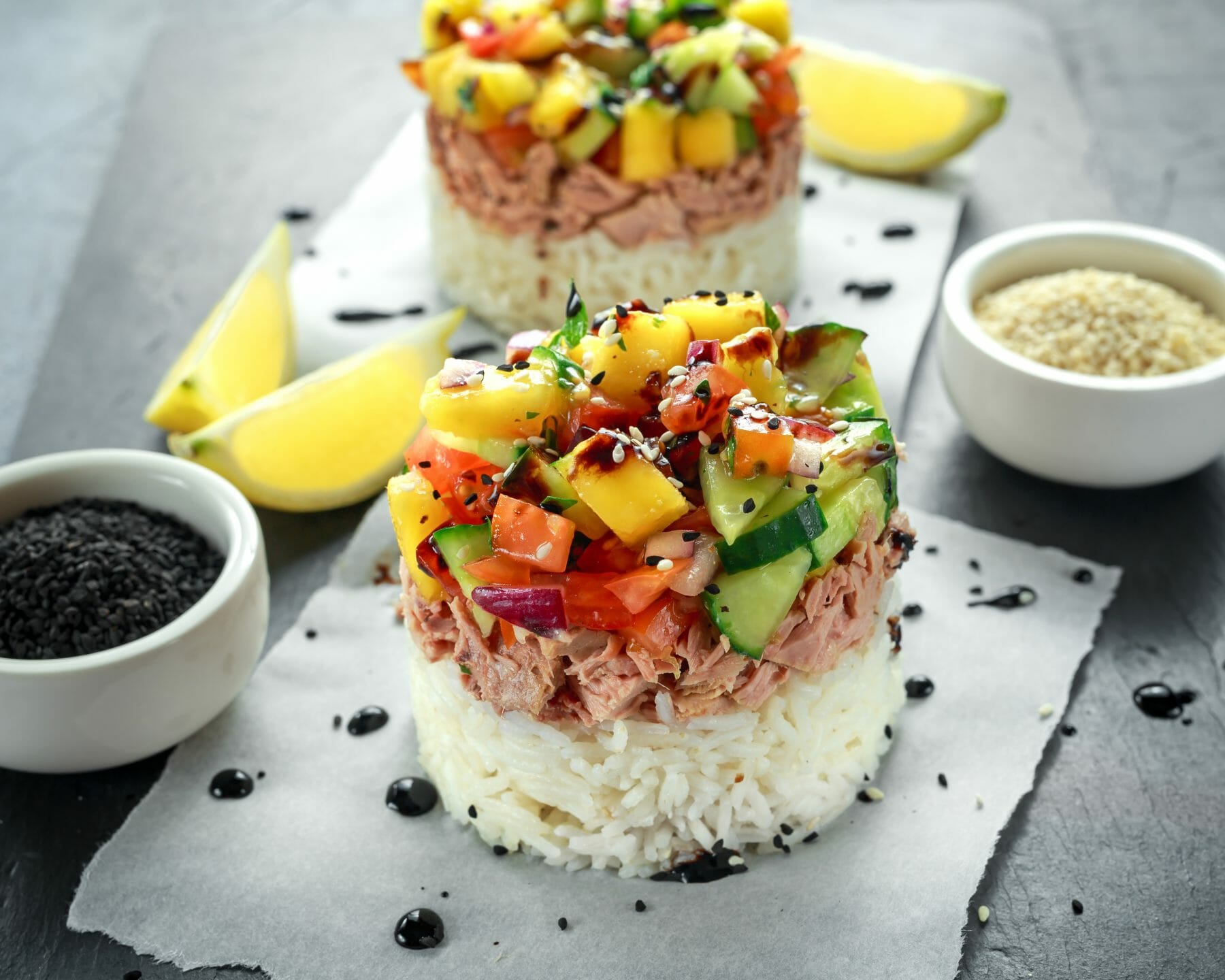 Tuna & Mango Salad - Tanya's Kitchen
