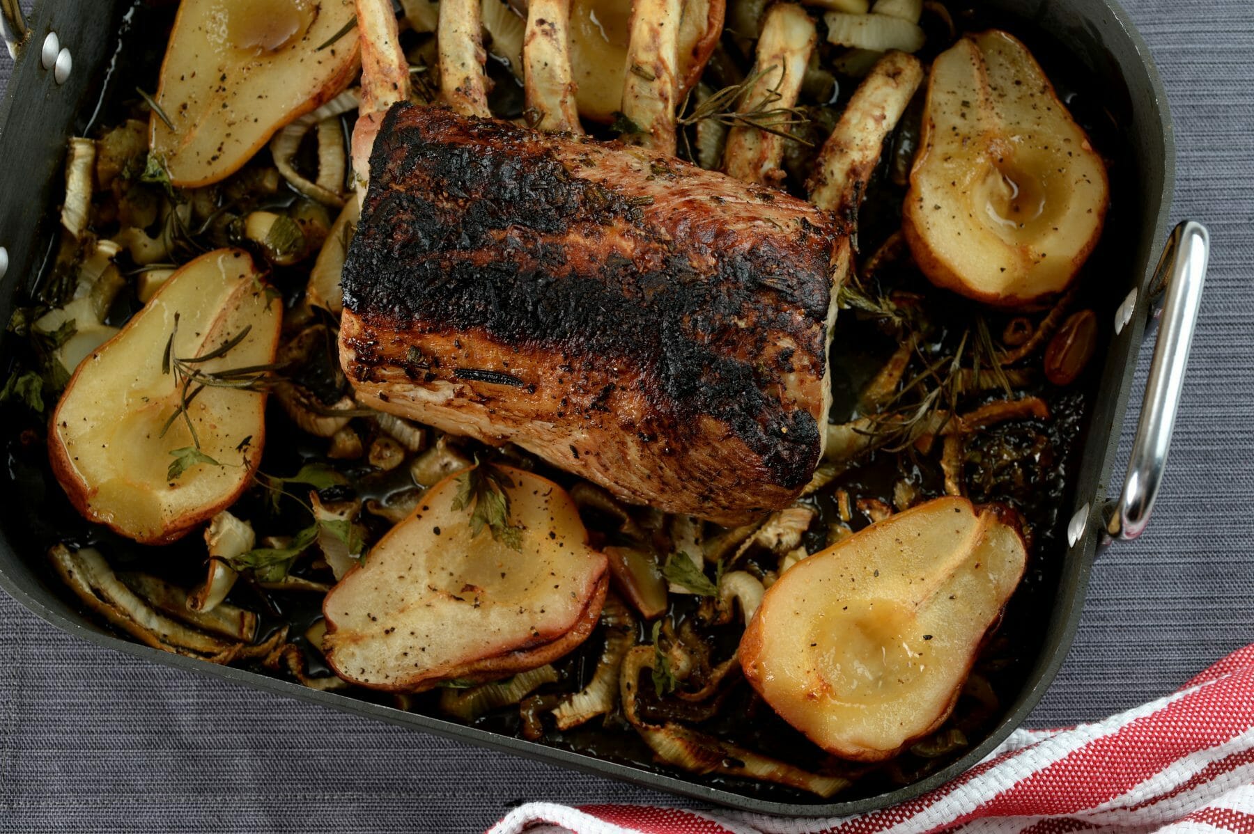 Roasted Pork with Fennel & Maple Pears Tanya's Kitchen