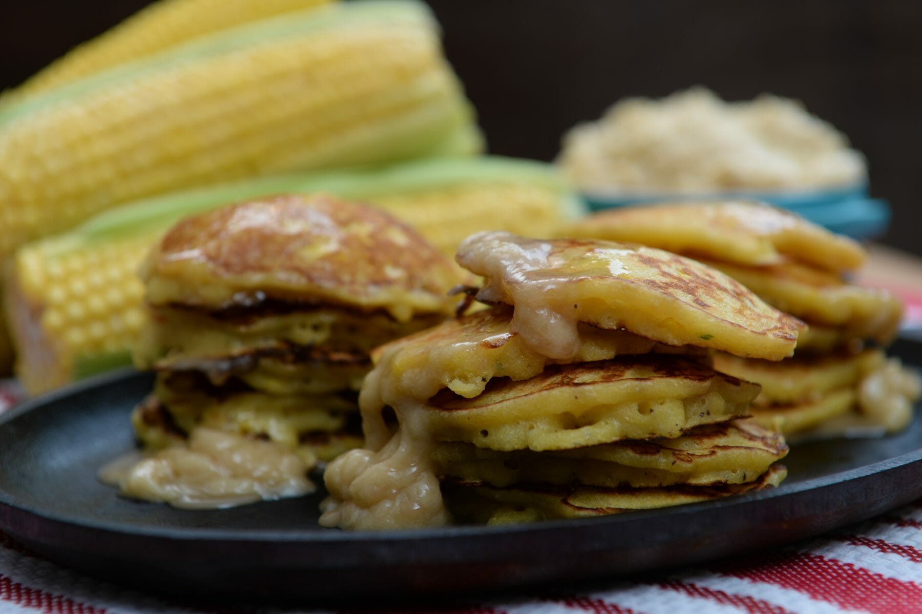 Thai Chili Corn Fritters - Tanya's Kitchen