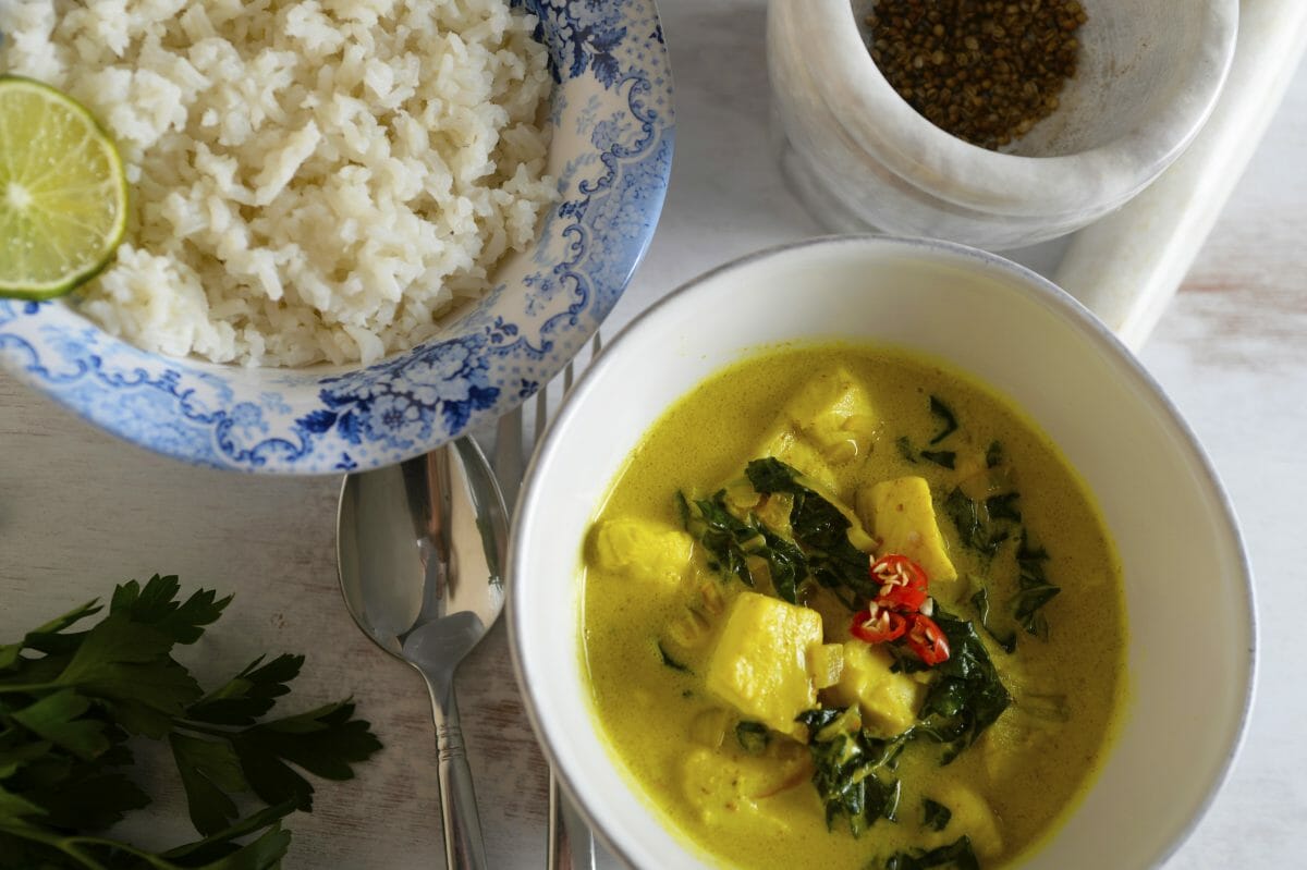 Coconut Lionfish Curry - Tanya's Kitchen