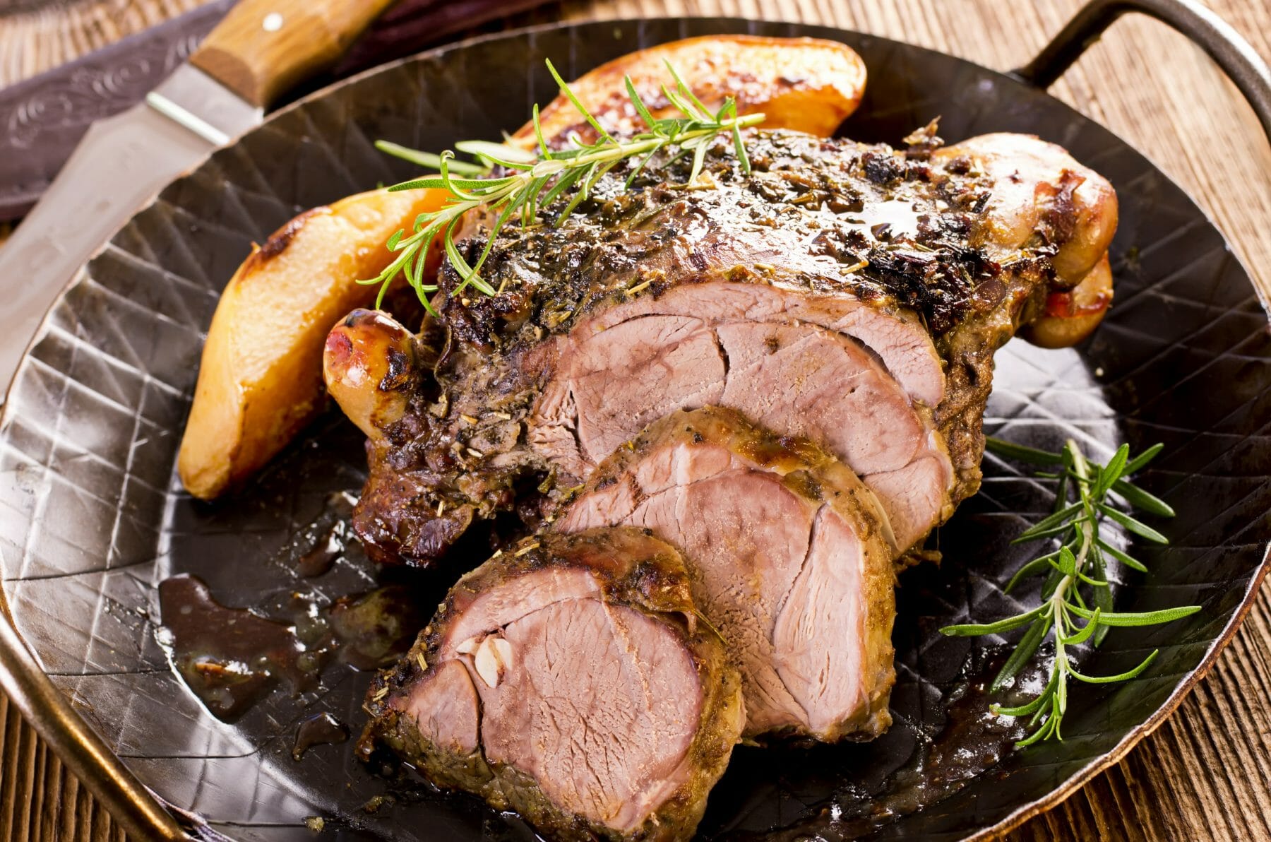 Roasted Leg of Lamb - Tanya's Kitchen