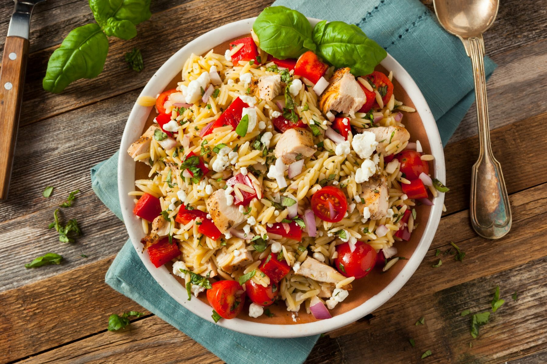 Orzo Pasta Salad Tanya's Kitchen