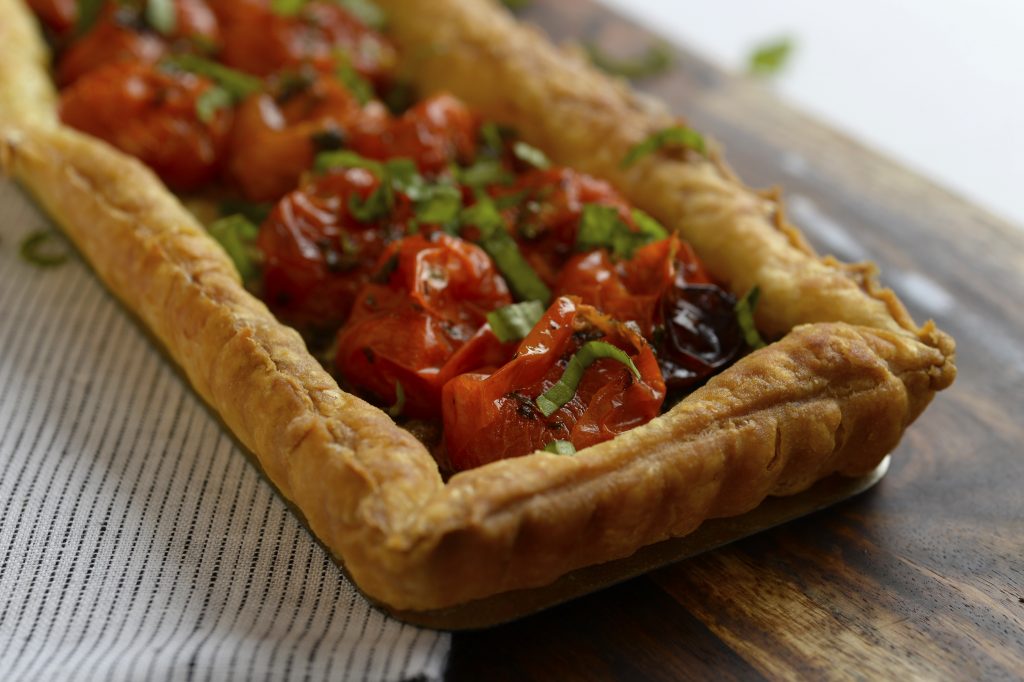 Roasted Tomato Tart - Tanya's Kitchen