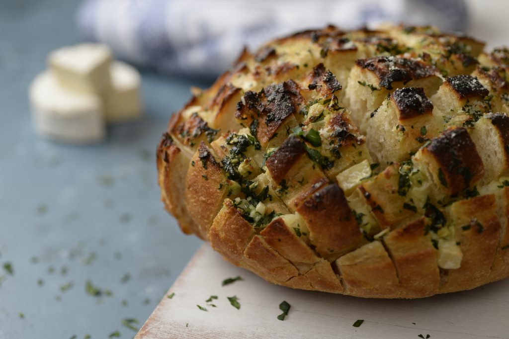Camembert Pull Apart Bread - Tanya's Kitchen